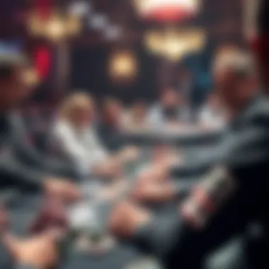 Strategic Dynamics in High-Stakes Poker Strategic gameplay analysis during a high-stakes tournament.