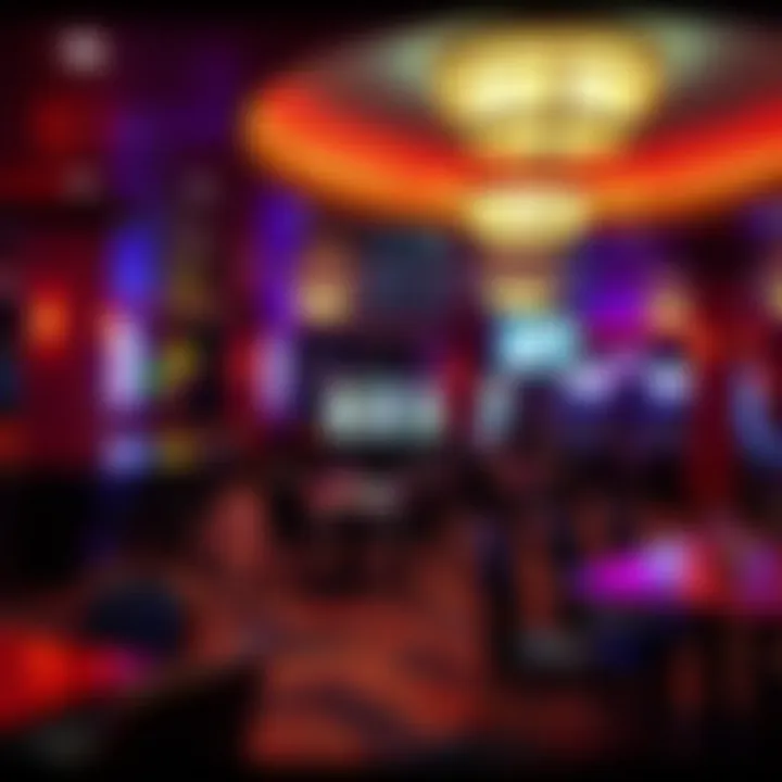 Relaxing entertainment lounge featuring live performances and events