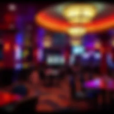 Entertainment Lounge at Isle Casino Relaxing entertainment lounge featuring live performances and events