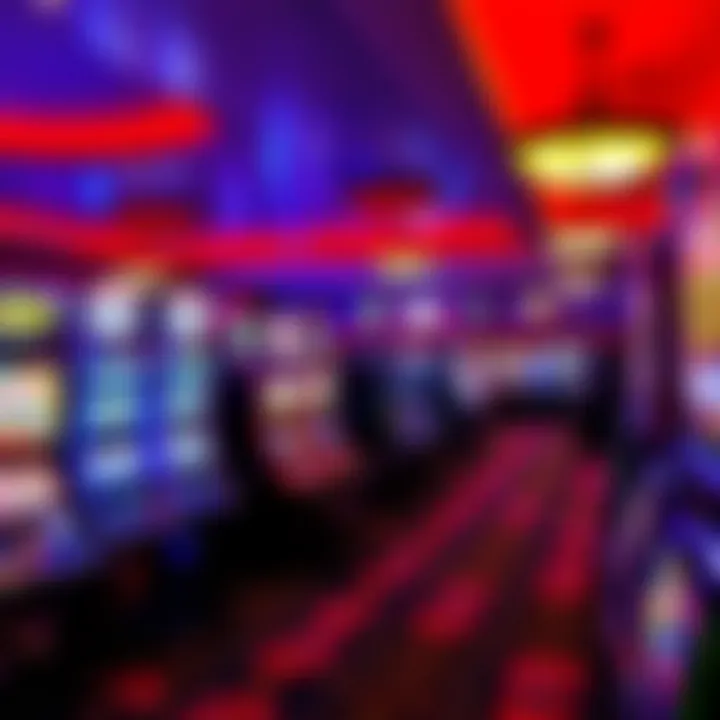 Interior gaming floor filled with diverse slot machines and table games