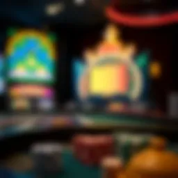 Diverse selection of online casino games