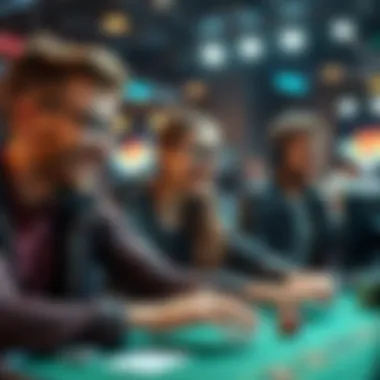 Enjoyment of Online Betting by Gamers Happy gamers enjoying online betting