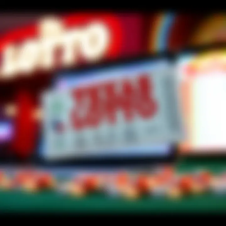 Digital representation of Texas Lotto ticket purchase