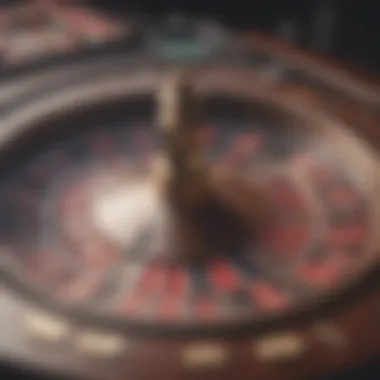 Digital Interface of Roulette Spinners Close-up view of a digital roulette spinner interface
