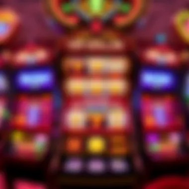 Top Dollar Slot Machine Interface Vibrant display of a top dollar slot machine interface