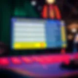 Exciting trivia game interface showing questions and answer options