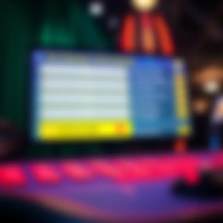 Exciting trivia game interface showing questions and answer options
