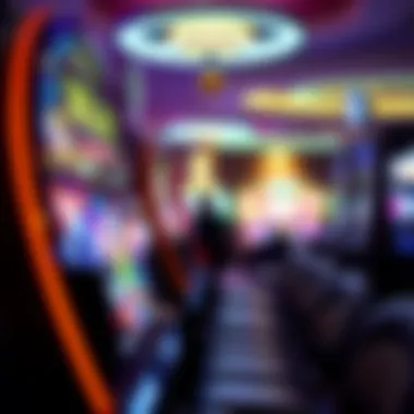 Exciting gameplay on a Wheel of Fortune machine