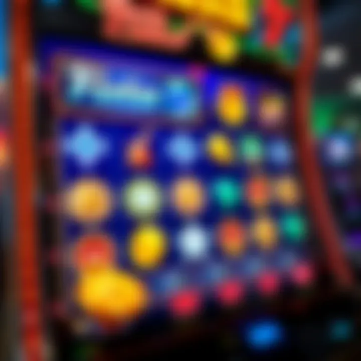 Colorful layout of Fiesta Coins game interface