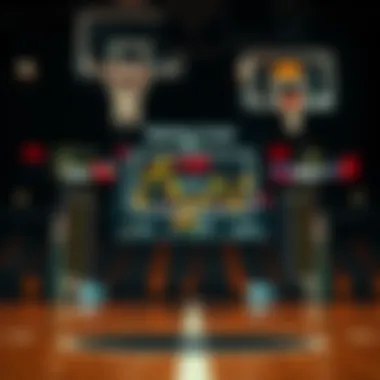 A graphical representation of historical betting trends in NCAA basketball