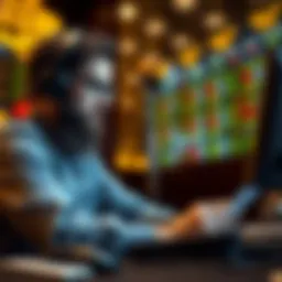 A sports analyst reviewing betting odds for the Final Four