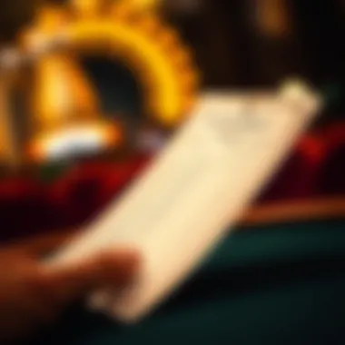 Elegant betting slip with highlighted odds