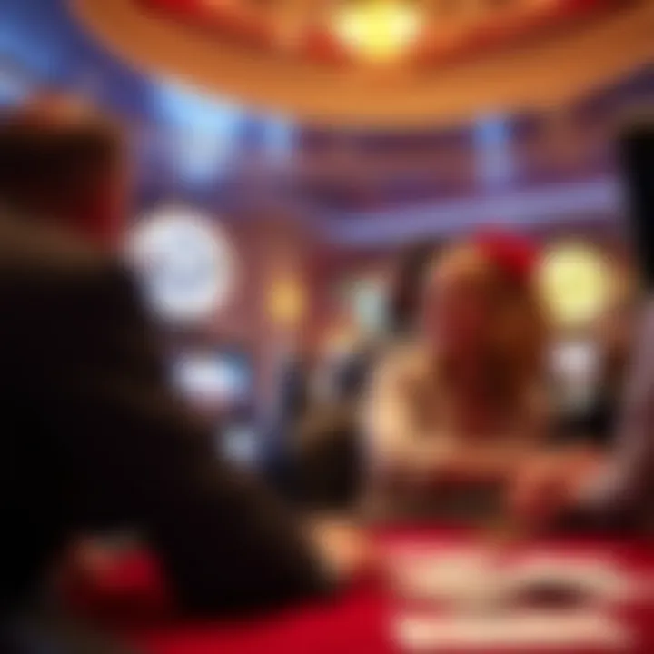 A celebratory moment showcasing a jackpot win