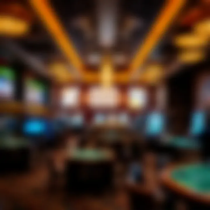 An overview of Graton Casino's luxurious interior