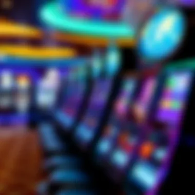 A vibrant display of winning slot machines at Graton Casino