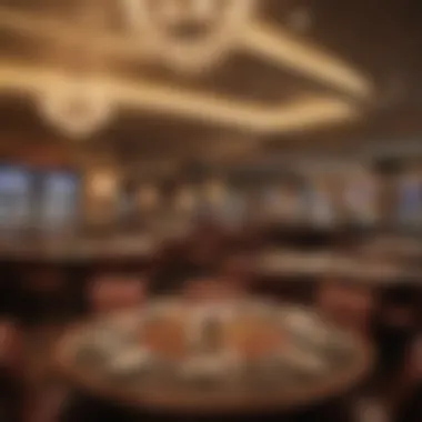 Culinary Delights at Harbor Casino Maryland Dining area highlighting culinary offerings