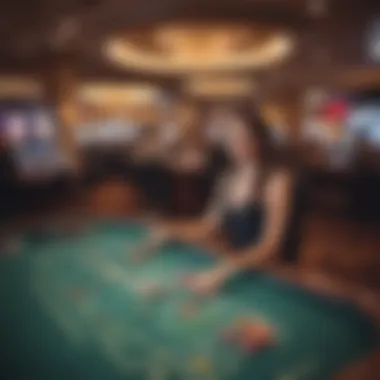 Diverse Gaming Options at Harbor Casino Maryland Gaming floor showcasing various table games