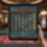 User-friendly interface of the Hollywood Casino app