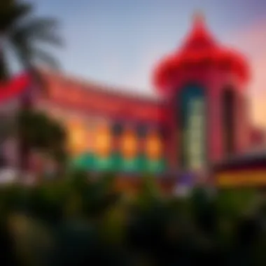 Architectural Marvel of Hollywood Casino Exterior view of Hollywood Casino Seminole showcasing its architectural design