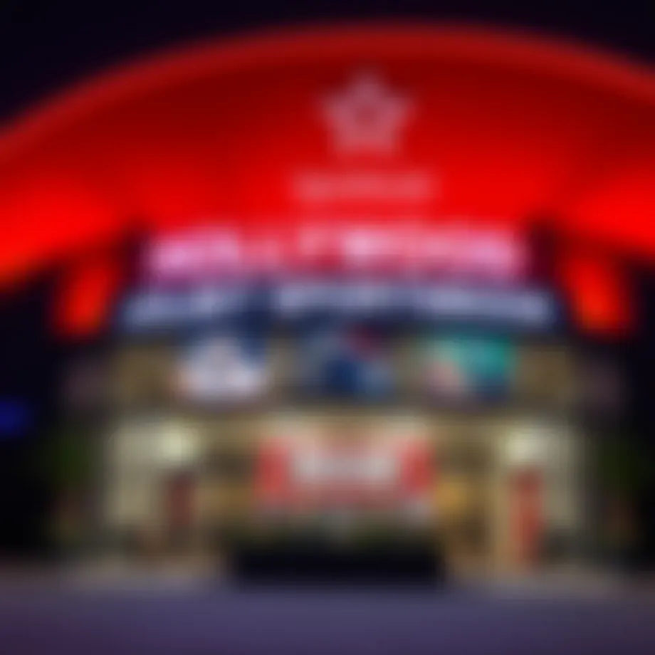 Exterior view of Hollywood Joliet Sportsbook showcasing its modern architecture