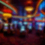 A panoramic view of the Horseshoe Las Vegas casino floor, showcasing the vibrant atmosphere and gaming options.