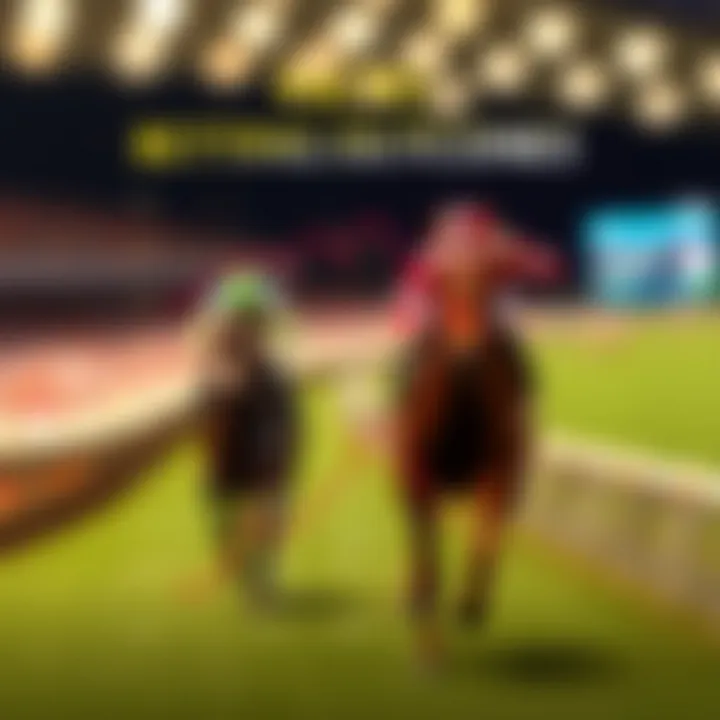 An analytical chart depicting factors that influence betting outcomes in horse racing.