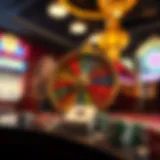 Visual representation of free spins in online casinos