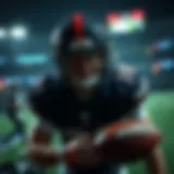 NFL betting strategy concept