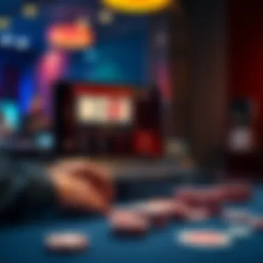 Interactive Holdem Training Tool An advanced digital interface of a Holdem training tool with interactive features