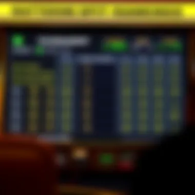 Graphical representation of tournament statistics and player rankings