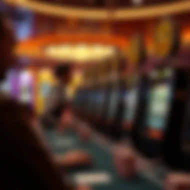 Strategic Gameplay in Slot Tournaments Illustration of strategic gameplay during a slot tournament