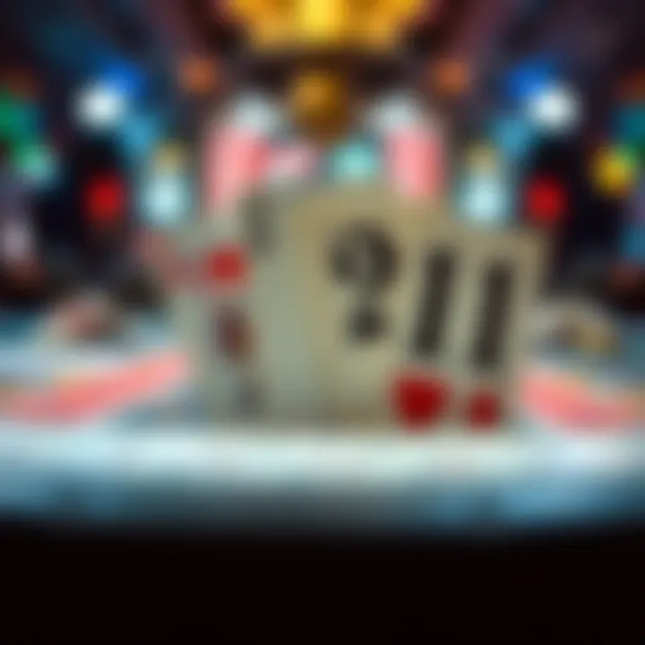 Different variants of Blackjack cards