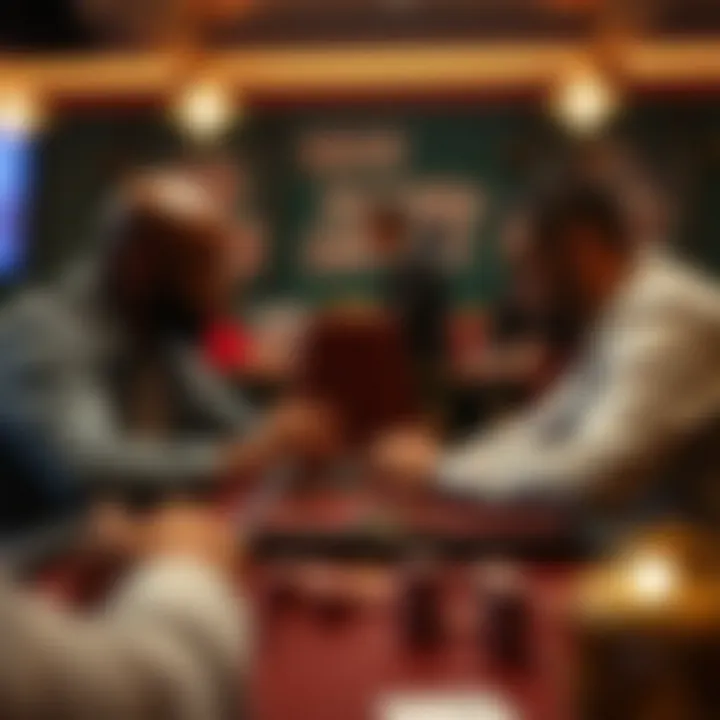 Illustration of player collaboration during gameplay