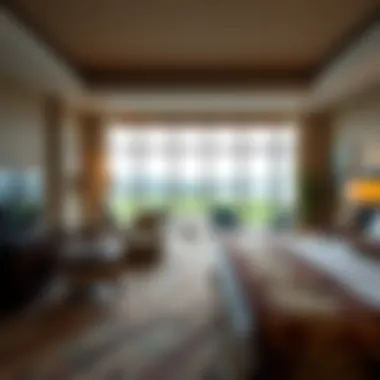 Luxurious Accommodations at Mohegan Sun Resort Luxurious guest accommodations with elegant furnishings and stunning views.