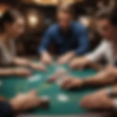 Position Dynamics in Texas Hold'em Diagram showing position dynamics in Texas Hold'em