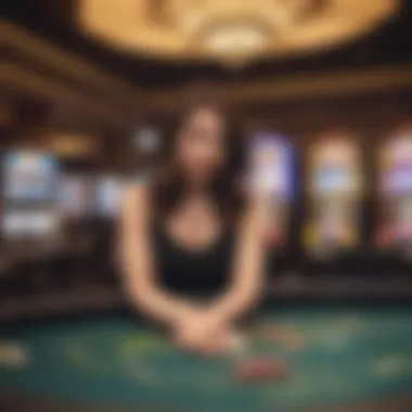 Exploring Game Diversity in Online Casinos A vibrant online casino interface showcasing game options