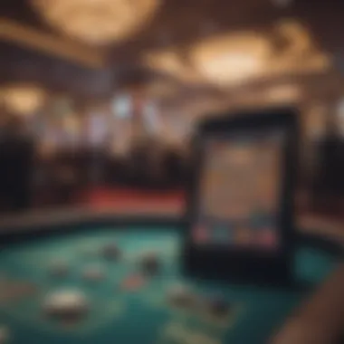 Mobile Compatibility in Modern Casinos A mobile device displaying a popular online casino game