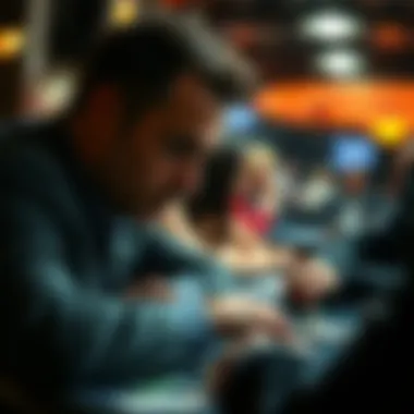 The Art of Concentration in Heads-Up Play Intense focus in a heads-up poker game