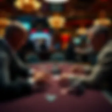 Strategic Maneuvers in One-on-One Poker Strategic moves during a poker match