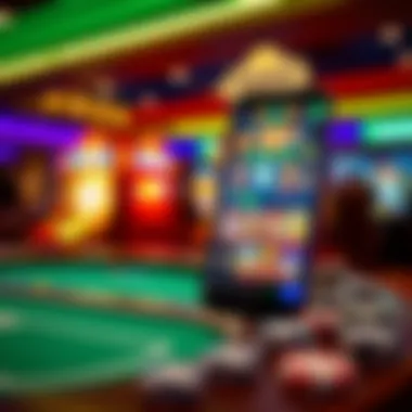 Diverse Gaming Options on Parx Casino App Highlighting diverse gaming options available on the app