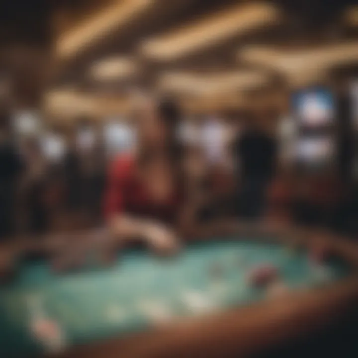 Overview of Parx Casino Hotel's gaming floor