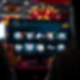 User interface of PokerStars showcasing various game types