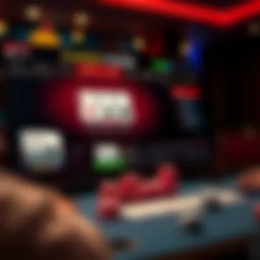 User Interface of a Poker Site User interface of a popular poker site