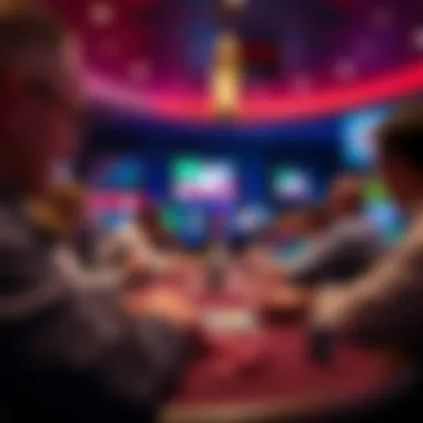 Illustration of responsible gaming practices in action