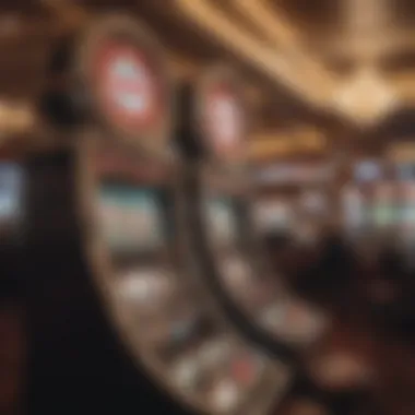Engaging Promotions Displayed at the Casino Promotional Signage at Caesars