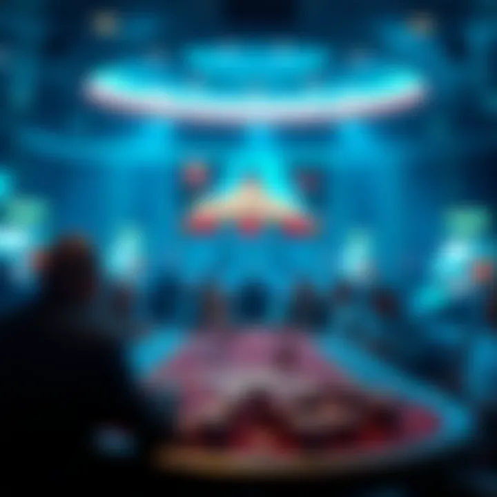 Strategic poker tournament setup