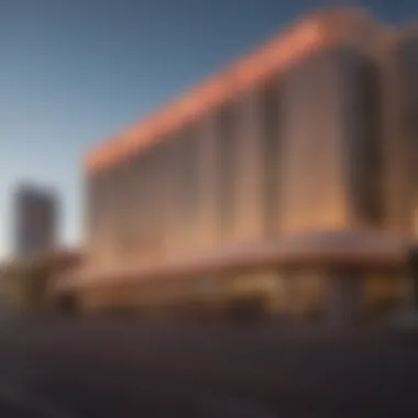 Iconic Facade of Sands Las Vegas Casino Exterior view showcasing the iconic facade of Sands Las Vegas Casino
