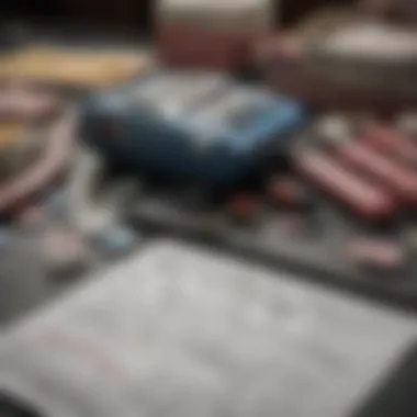 Essential Tools for Ticket Scanning Illustration of various lottery scanning tools and devices