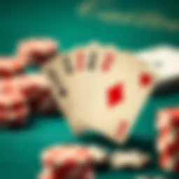 An illustration of a shuffled deck of cards highlighting the concept of shuffle tracking.