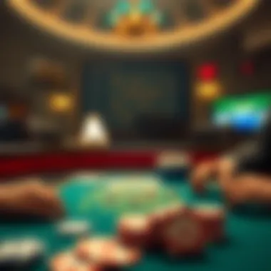 Diagram illustrating basic blackjack strategy